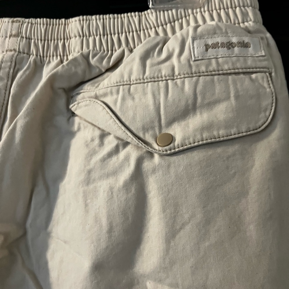 Patagonia funhoggers pants sz M undyed natural - Picture 6 of 8